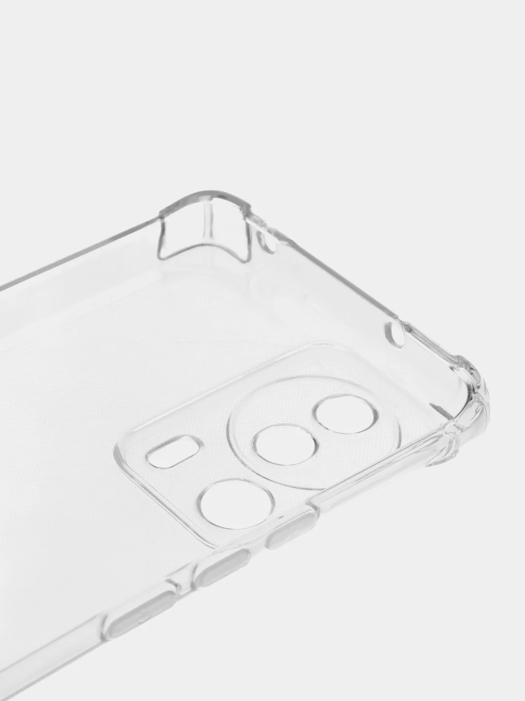 Прозрачный чехол для Xiaomi 13 Lite (Сяоми 13 Лайт), прозрачный противоударный и черный