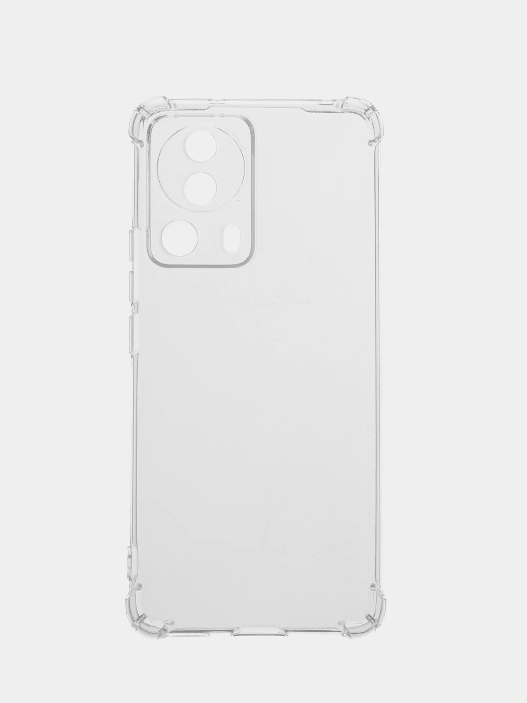 Прозрачный чехол для Xiaomi 13 Lite (Сяоми 13 Лайт), прозрачный противоударный и черный