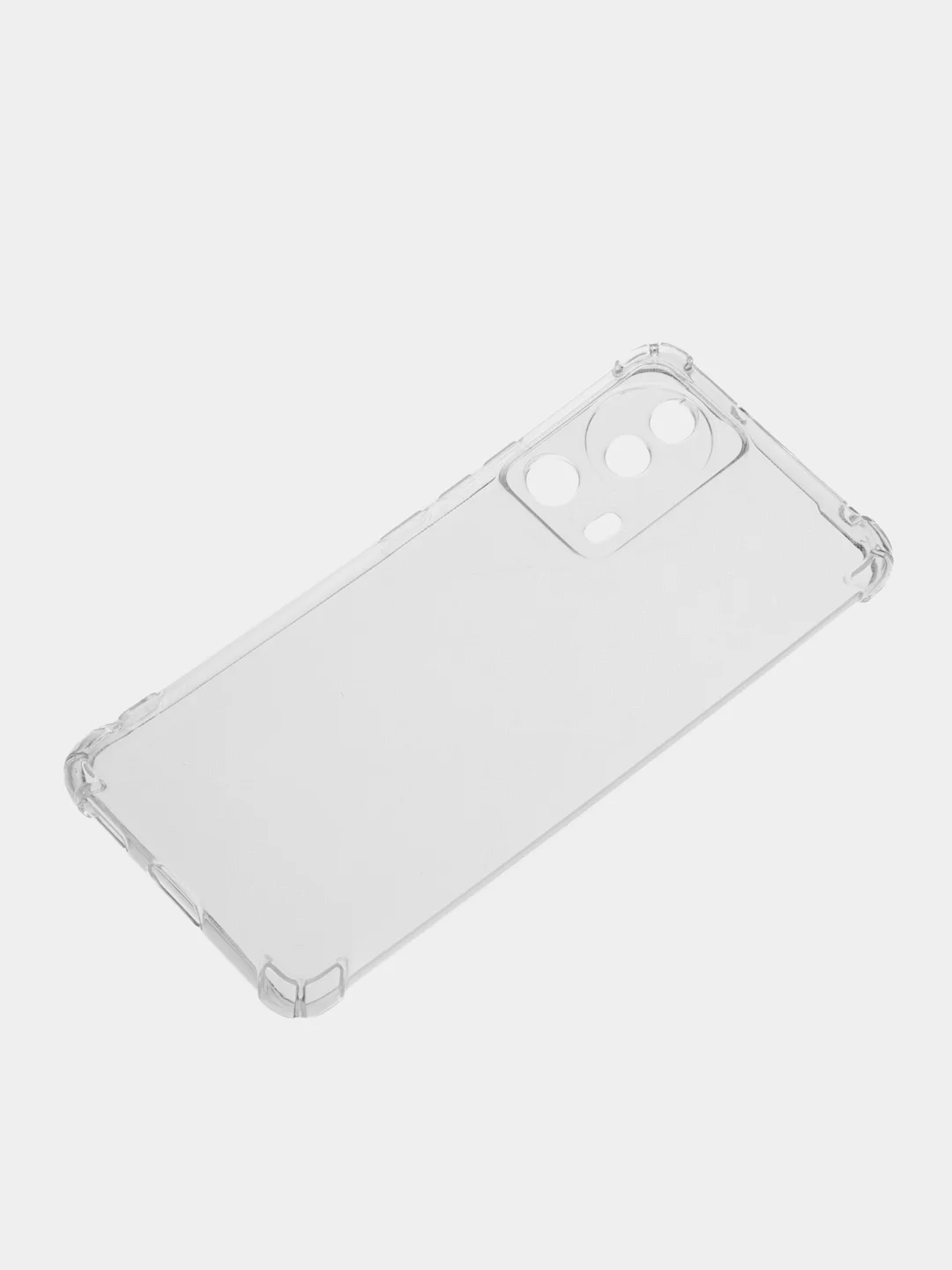 Прозрачный чехол для Xiaomi 13 Lite (Сяоми 13 Лайт), прозрачный противоударный и черный