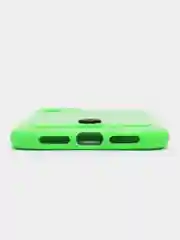 Салатовый чехол с карманом для карт для iPhone, Айфон 11, 13, 14, Pro, защита камеры