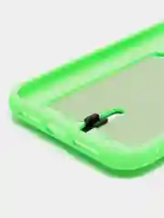 Салатовый чехол с карманом для карт для iPhone, Айфон 11, 13, 14, Pro, защита камеры