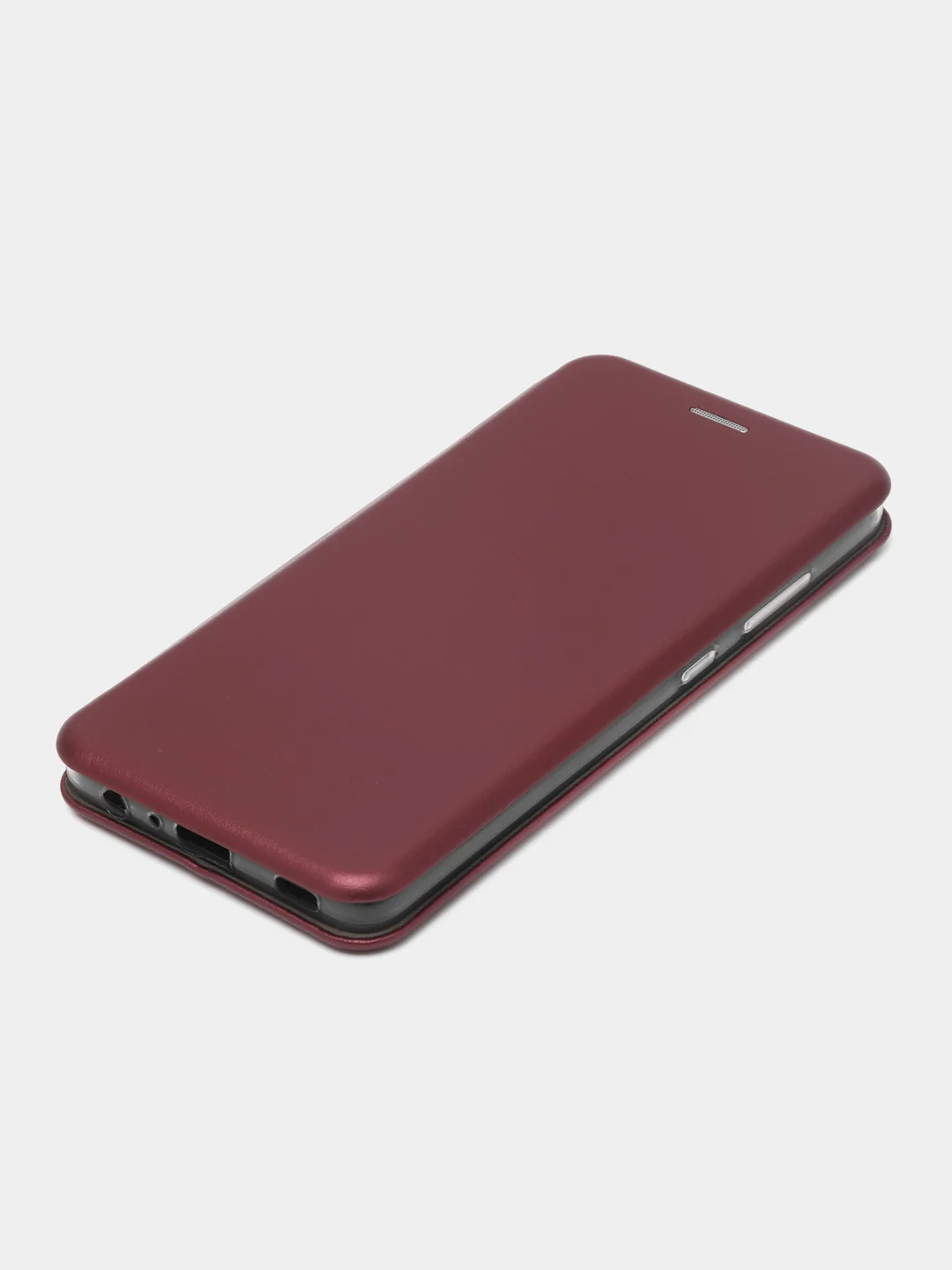 Бордовый чехол-книжка для Samsung Galaxy A 52, экокожа (Самсунг А 52)
