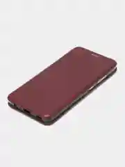Бордовый чехол-книжка для Samsung Galaxy A 52, экокожа (Самсунг А 52)
