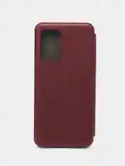 Бордовый чехол-книжка для Samsung Galaxy A 52, экокожа (Самсунг А 52)