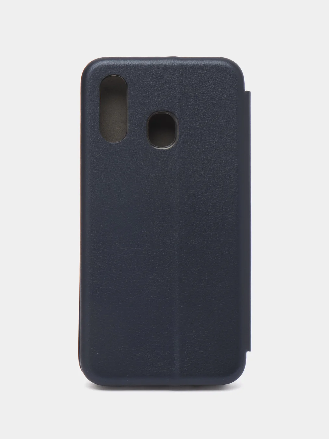 Темно-синий чехол-книжка для Samsung Galaxy A 40 (Самсунг А 40), экокожа