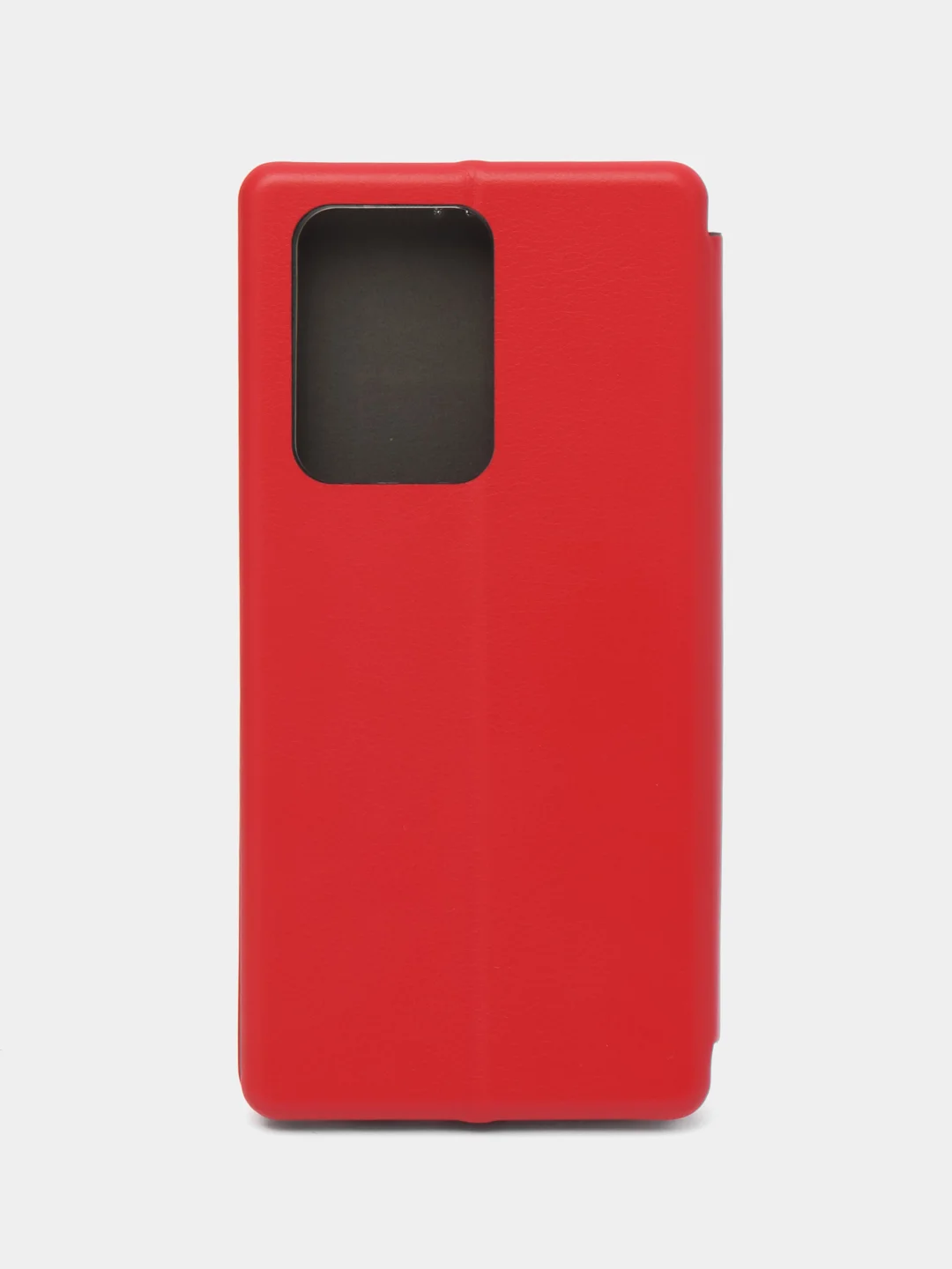 Красный чехол-книжка для Samsung Galaxy S 20 Ultra, S 11 +, S11 Plus,экокожа (Самсунг С 20 ультра)