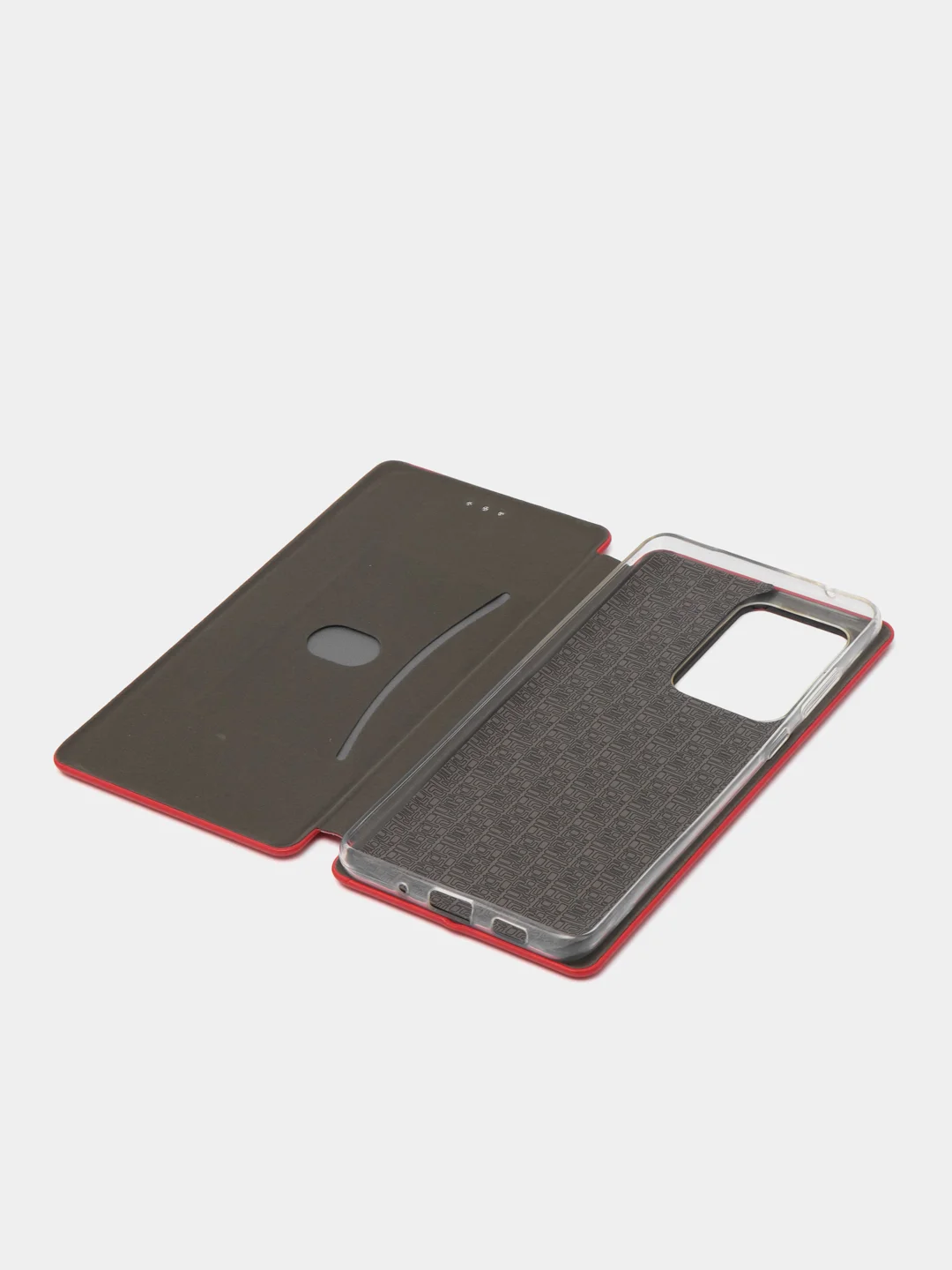 Красный чехол-книжка для Samsung Galaxy S 20 Ultra, S 11 +, S11 Plus,экокожа (Самсунг С 20 ультра)