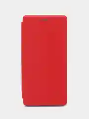Красный чехол-книжка для Samsung Galaxy S 20 Ultra, S 11 +, S11 Plus,экокожа (Самсунг С 20 ультра)
