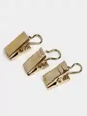 Золотой зажим на кольцо