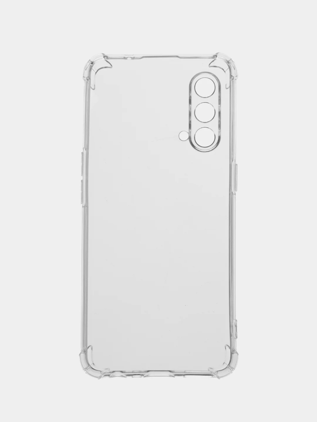 Прозрачный чехол для OnePlus Nord CE 5G (Ван Плюс Норд Се 5 Джи, One Plus), силиконовый, прозрачный