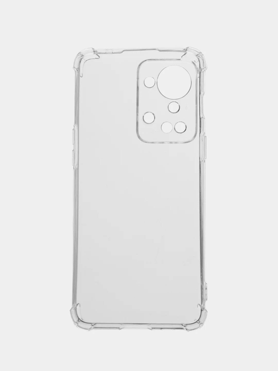 Прозрачный силиконовый чехол для OnePlus Nord 2T (One Plus / 1+ / Ван Плюс Норд 2Т), прозрачный