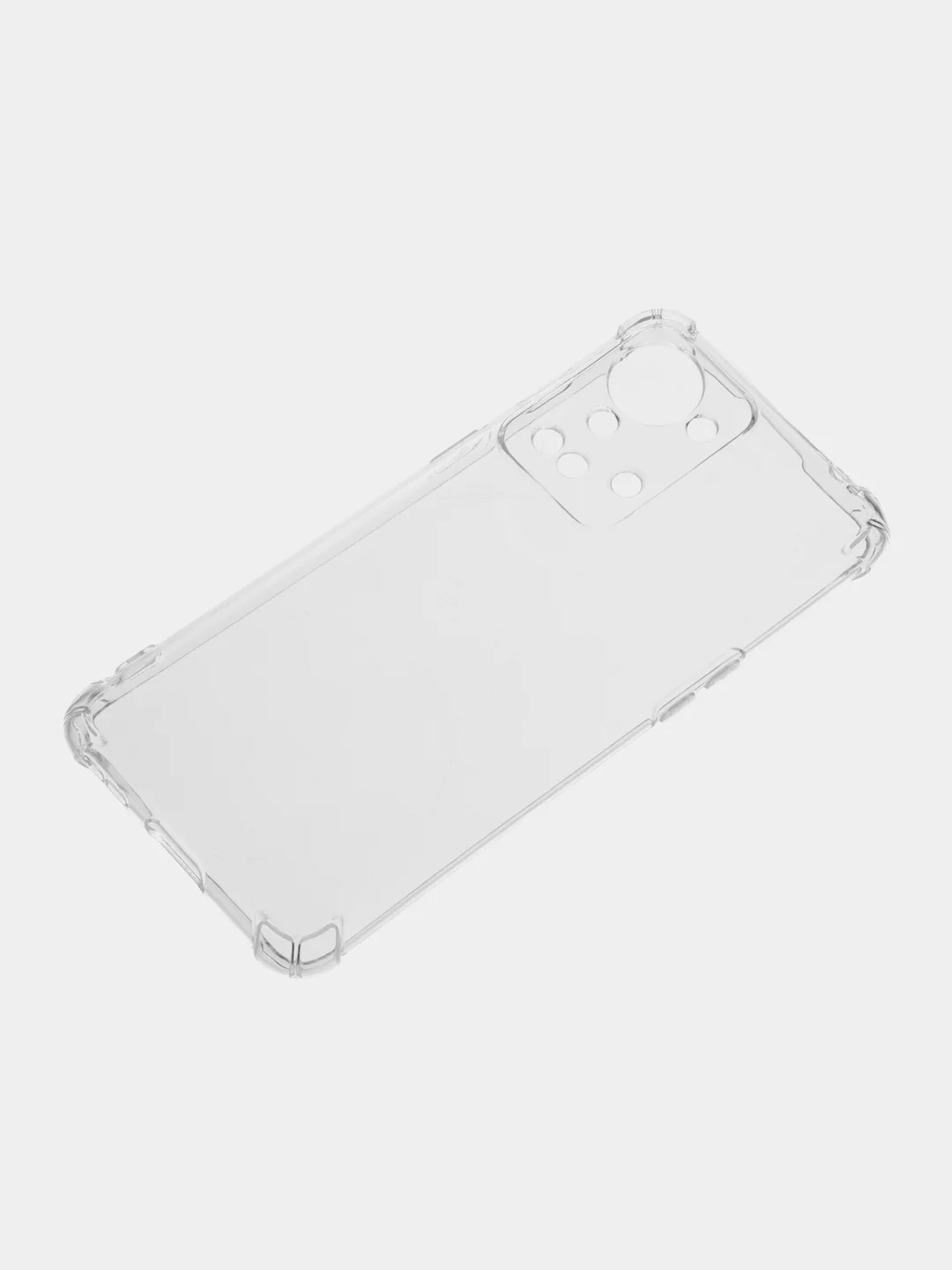 Прозрачный силиконовый чехол для OnePlus Nord 2T (One Plus / 1+ / Ван Плюс Норд 2Т), прозрачный