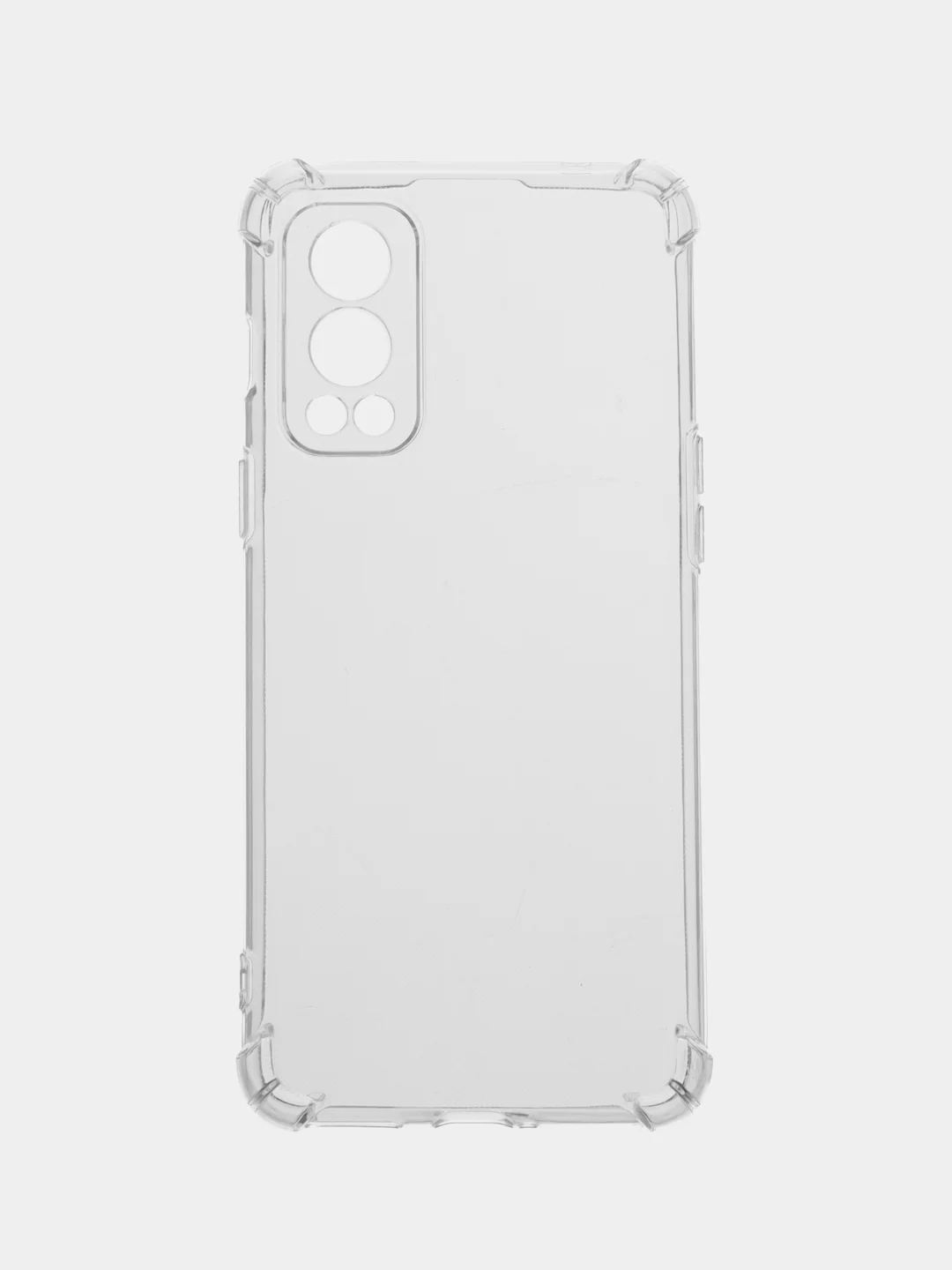 Прозрачный чехол для OnePlus Nord 2 5G (Ван Плюс Норд 2 5 Джи, One Plus), прозрачный, силиконовый