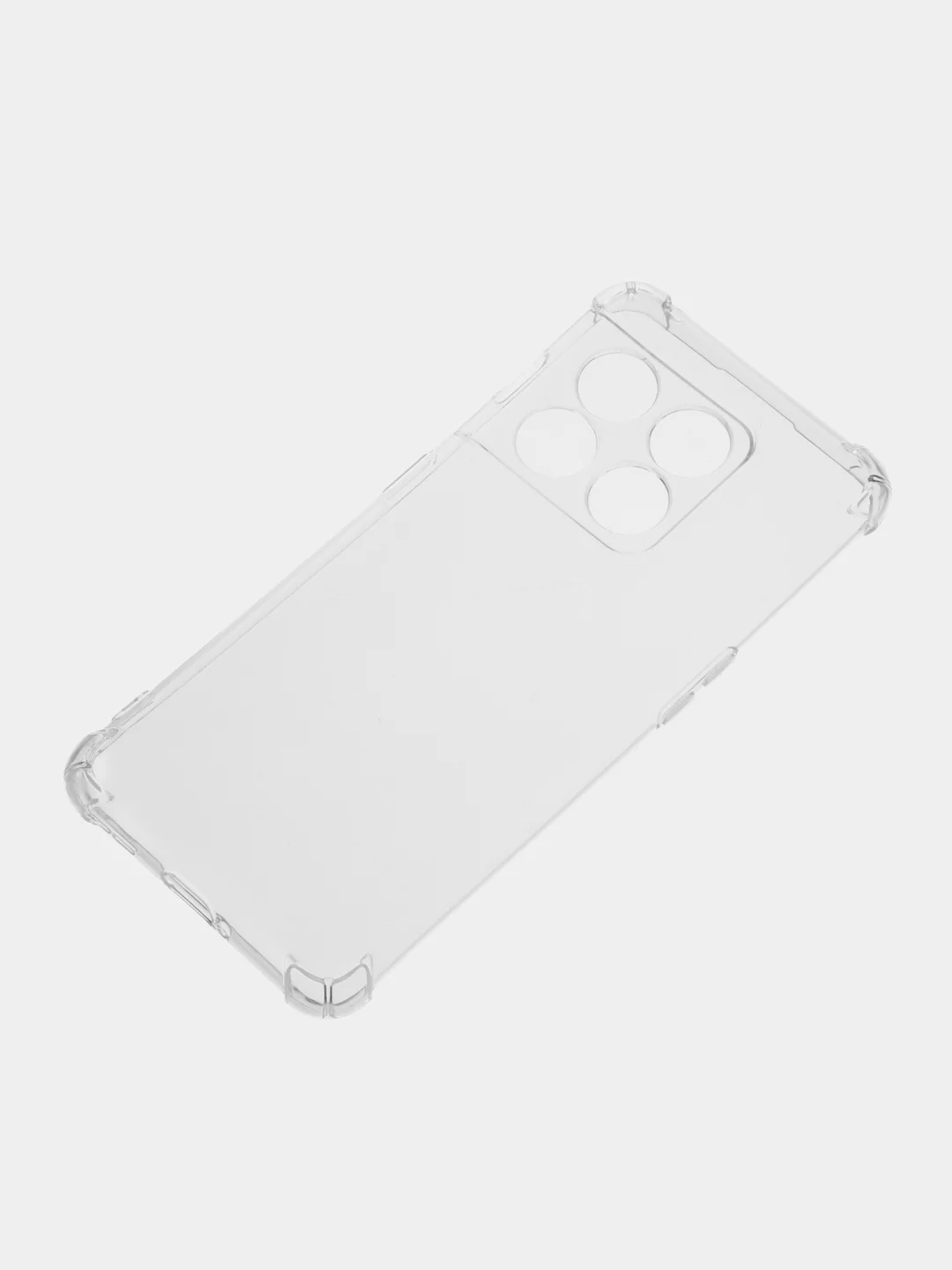 Прозрачный силиконовый чехол для OnePlus 10 Pro (One Plus / Ван Плюс 10 Про / 1+), прозрачный