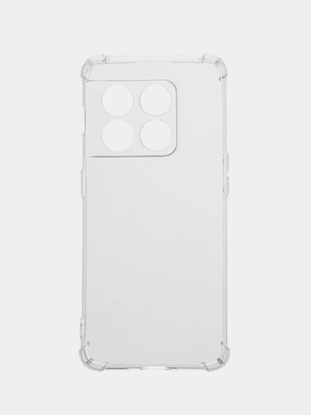 Прозрачный силиконовый чехол для OnePlus 10 Pro (One Plus / Ван Плюс 10 Про / 1+), прозрачный