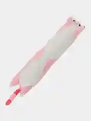 Пастельно-коралловый мягкая игрушка Кот батон 50 70 90 110 130 см, кот подушка котик, кот сосиска