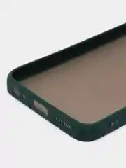 Зеленый чехол для Tecno Spark Go 2023 матовый, с цветными бортиками