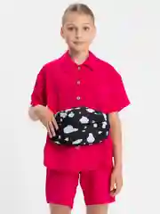 Белый сумка детская на пояс