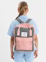 Розовый школьный рюкзак, многофункциональный, школьный ранец для девочек и мальчиков