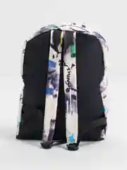 Белый рюкзак школьный, женский, мужской портфель, городской, школьный, девочки, мальчика, спорта