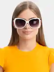 Белый женские солнцезащитные очки