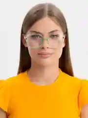 Мятный имиджевые очки