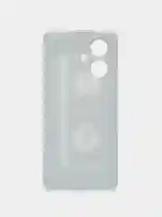 Хром чехол на Realme 10 Pro+ / Реалми 10 Про плюс прозрачный, с рисунком, защита камеры