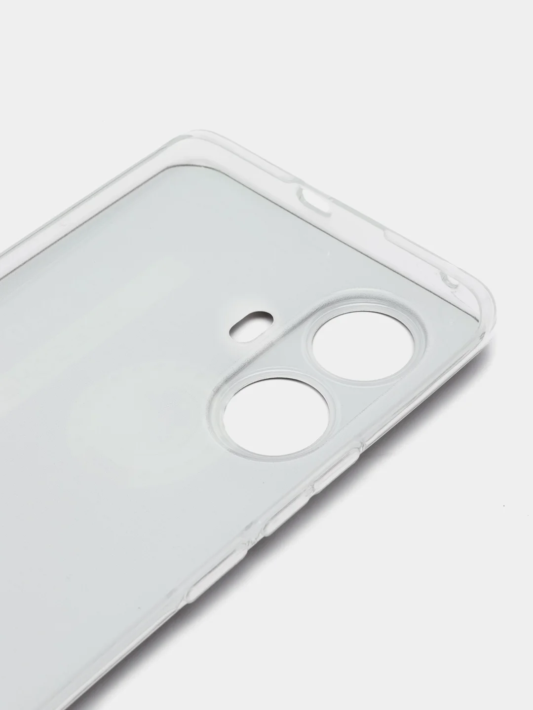 Хром чехол на Realme 10 Pro+ / Реалми 10 Про плюс прозрачный, с рисунком, защита камеры