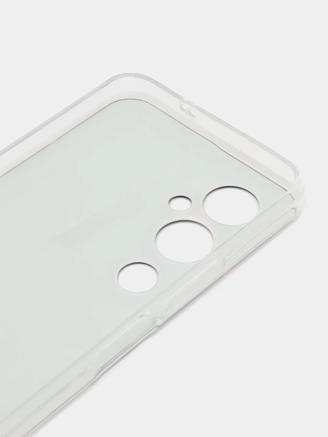 Красный силиконовый чехол на Tecno Pova 4 Pro / Текно Пова 4 Про с рисунком, защита камеры