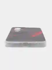 Красный силиконовый чехол на Tecno Pova 4 Pro / Текно Пова 4 Про с рисунком, защита камеры