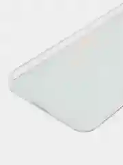 Красный силиконовый чехол на Vivo V25/V25e / Виво V25/V25е прозрачный, с рисунком, защита камеры