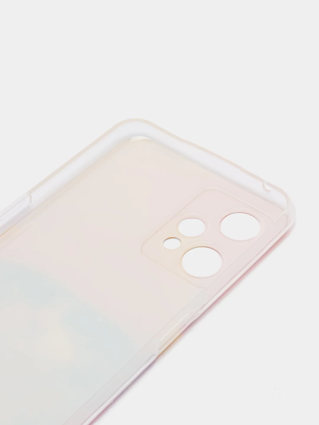 Желтый силиконовый чехол на Realme 9 Pro/9 5G / Реалми 9 Про прозрачный с рисунком, защита камеры