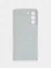 Черный силиконовый чехол на Samsung Galaxy S21 FE / Самсунг S21 FE, с рисунком, защита камеры