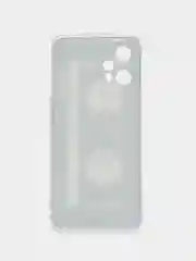 Хром силиконовый чехол на Realme 9 Pro/9 5G / Реалми 9 Про прозрачный с рисунком, защита камеры