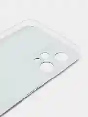 Бирюзовый силиконовый чехол на Realme 9 Pro/9 5G / Реалми 9 Про прозрачный с рисунком, защита камеры