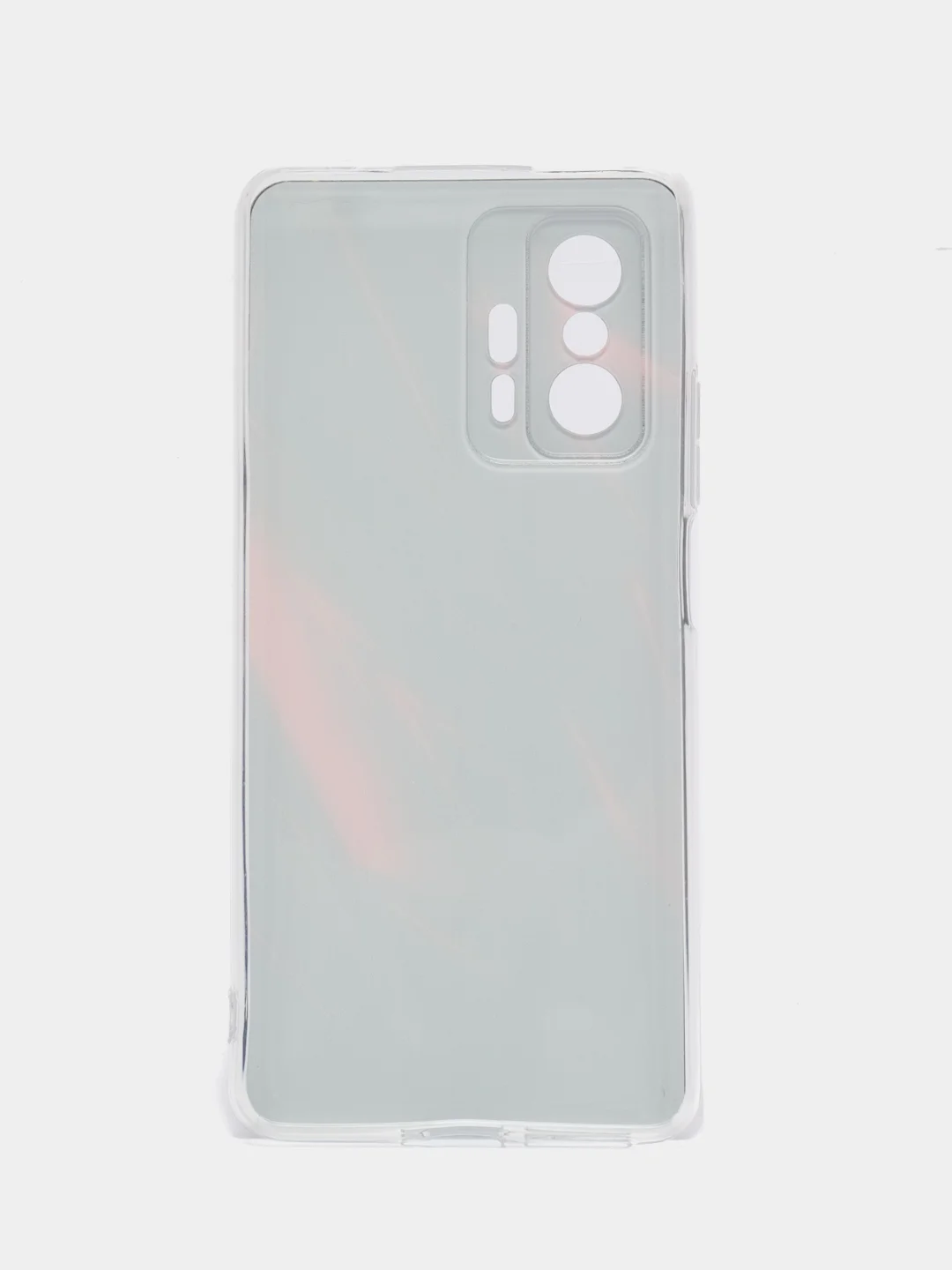 Красный чехол на Xiaomi Mi 11T/11T Pro / Сяоми Ми 11T/11T Про с рисунком, защита камеры