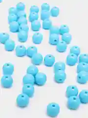 Бирюзовый бусины акриловые 8 мм