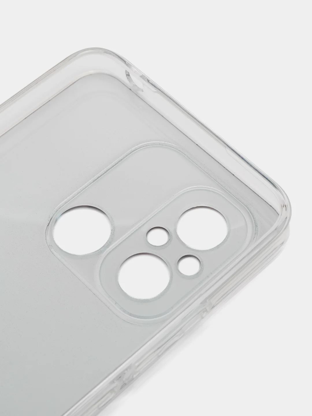 Бирюзовый силиконовый чехол на Xiaomi Redmi 12C/Poco C55 / Редми 12C/Поко C55 прозрачный, с рисунком