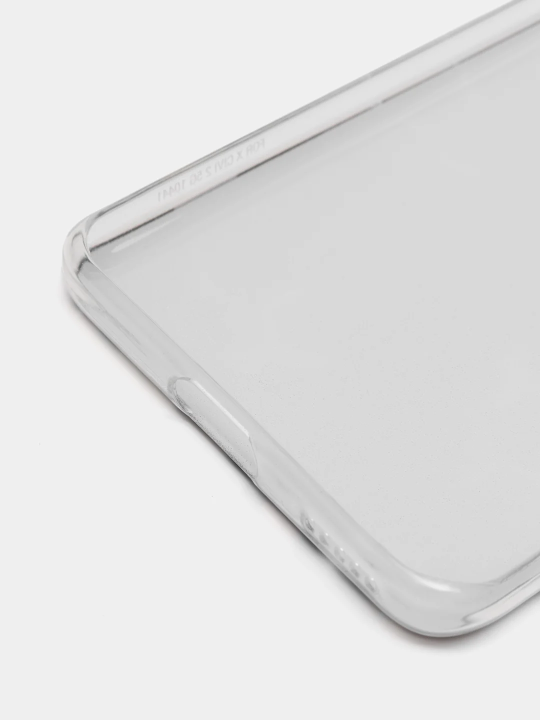 Бирюзовый силиконовый чехол на Xiaomi 13 Lite / Сяоми 13 Лайт прозрачный, с рисунком, защита камеры