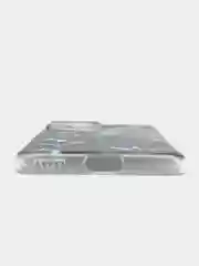 Бирюзовый силиконовый чехол на Xiaomi 13 Lite / Сяоми 13 Лайт прозрачный, с рисунком, защита камеры