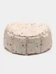 Коричневый лежанка для кошек и собак, со съемным матрасом, с бортиками