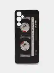 Хром силиконовый чехол на Tecno Pova 4 / Текно Пова 4 прозрачный, с рисунком, защита камеры