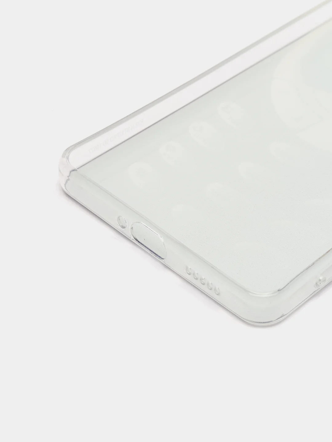 Угольный чехол на Xiaomi Redmi Note 12 Pro / Сяоми Редми Нот 12 Про прозрачный, с рисунком