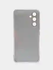 Красный силиконовый чехол на Samsung Galaxy A54 5G / Самсунг A54 прозрачный, с рисунком