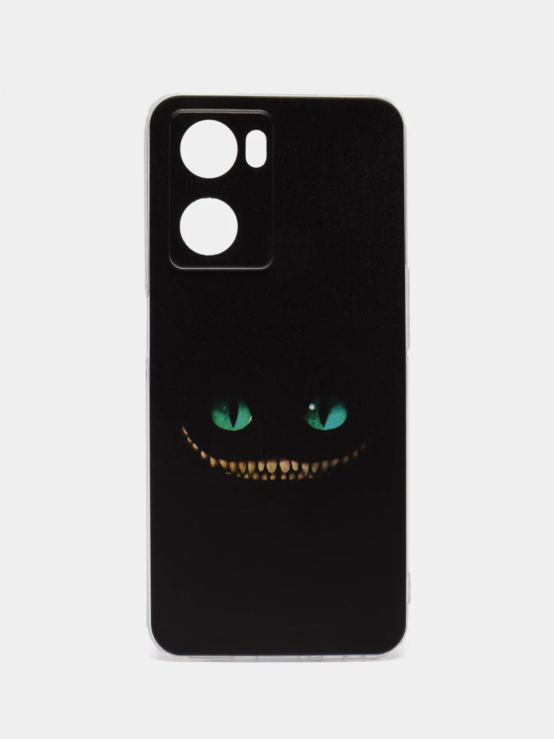Черный чехол на Oppo A57 4G/A77 4G/A77s 4G/A57s / Оппо А57 4G, с рисунком, защита камеры