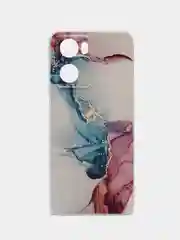 Ледяной чехол на Oppo A57 4G/A77 4G/A77s 4G/A57s / Оппо А57 4G, с рисунком, защита камеры