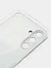 Хром силиконовый чехол на Samsung Galaxy A54 5G / Самсунг A54 прозрачный, с рисунком