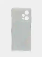 Светло-синий чехол на Xiaomi Redmi Note 12 Pro / Сяоми Редми Нот 12 Про прозрачный, с рисунком