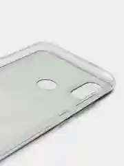 Тёмно-коричневый силиконовый чехол на Xiaomi Mi 8 / Сяоми Ми 8 прозрачный, с рисунком, защита камеры