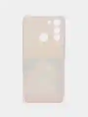 Желтый силиконовый чехол на Tecno POP 5 LTE / Текно Поп 5 ЛТЕ с рисунком, защита камеры
